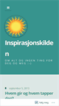 Mobile Screenshot of inspirasjonskilden.com